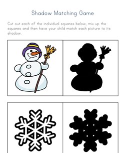 Shadow Matching Game for Kids