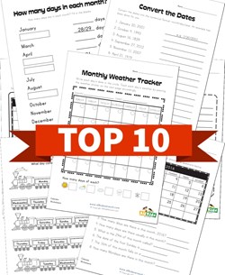 Top 10 4th Grade Calendars Kids Activities
