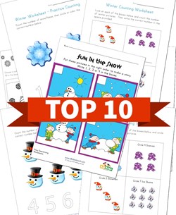 Top 10 Winter Math Kids Activities