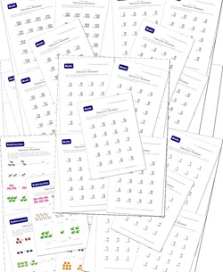 subtraction worksheets