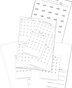 Math Worksheet Generators