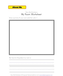 my room worksheet